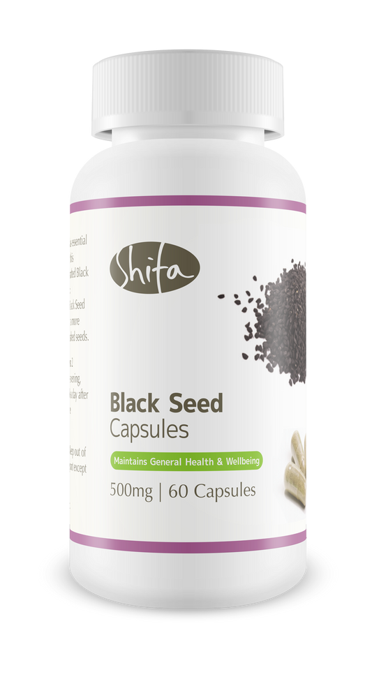 Black Seed Powder Capsules (500mg | 60 Caps)