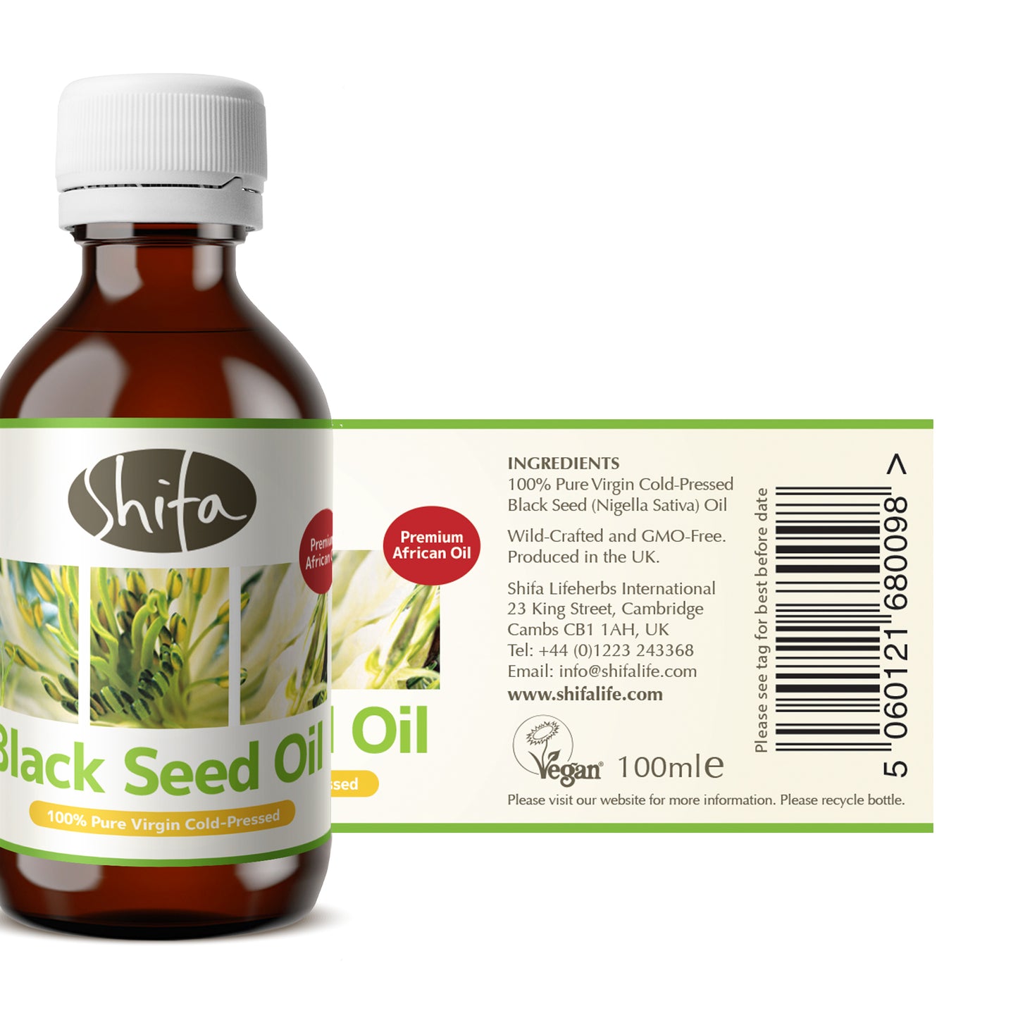 Pure Black Seed Oil - Cold Pressed