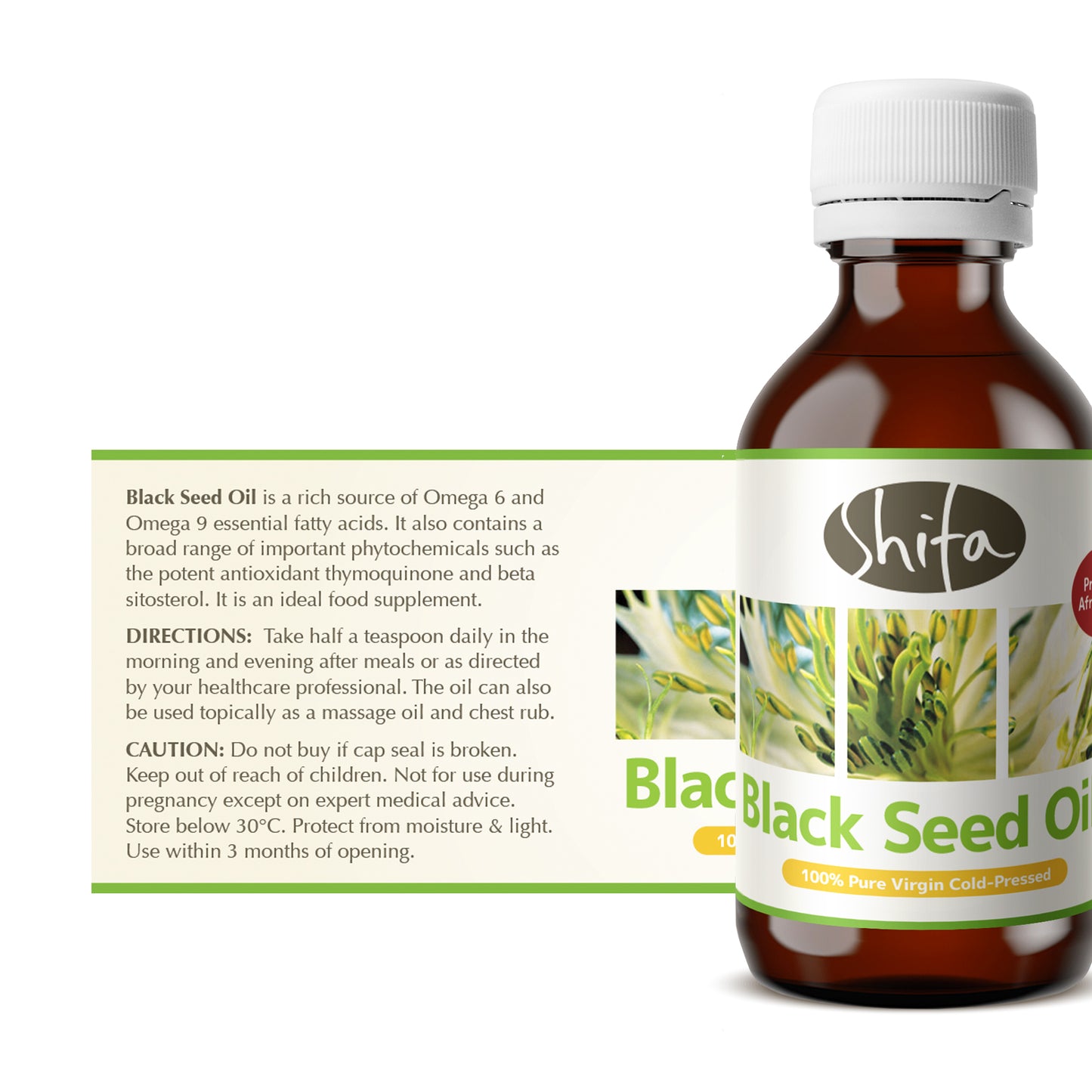 Pure Black Seed Oil - Cold Pressed