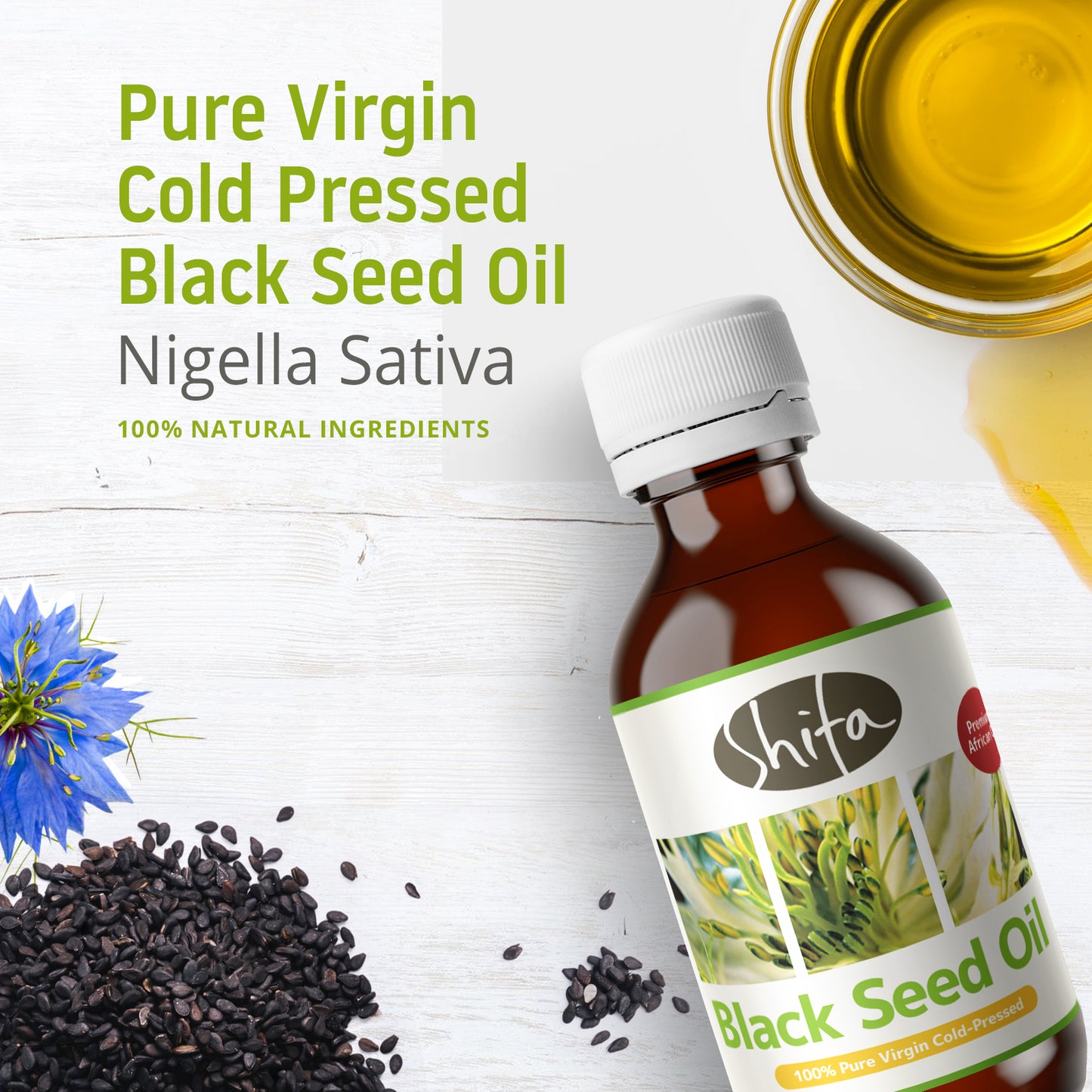 Pure Black Seed Oil - Cold Pressed