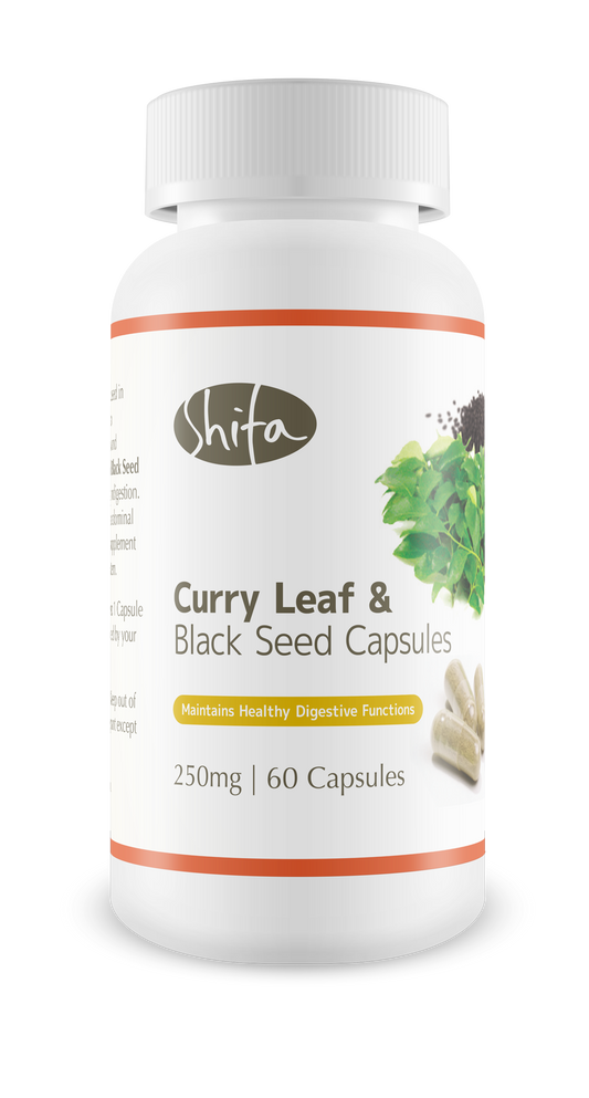 Curry Leaf & Black Seed Capsules (250mg | 60 Caps)