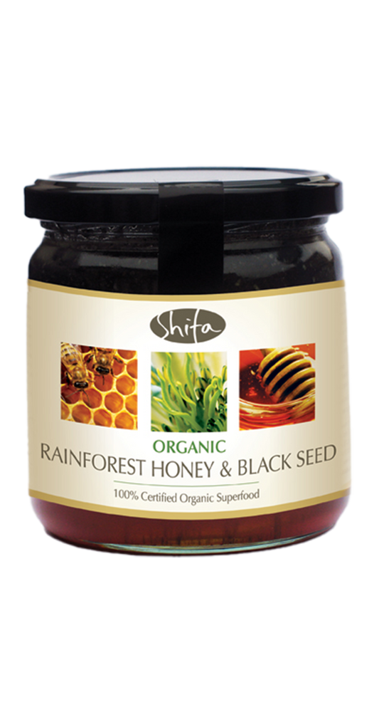 Organic Rainforest Honey with Black Seed