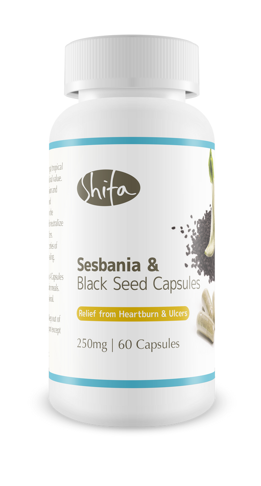 Sesbania & Black Seed Capsules (250mg | 60 Caps)